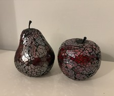 Apple and pear mosaic red - apple,