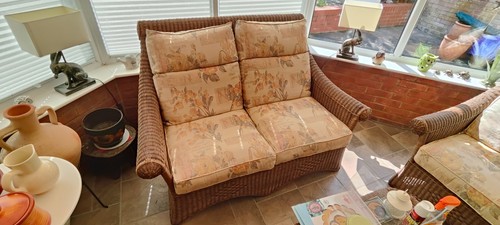 Wicker furniture conservatory - wicker,