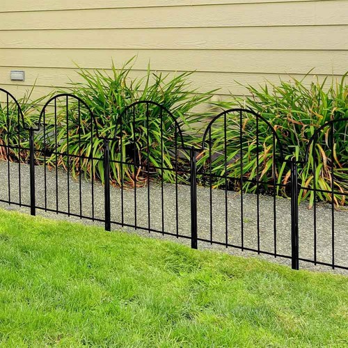10pcs garden fences metal - garden,