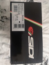 Sidi Shot cycling shoes EU 45 Matt Black/Light Blue