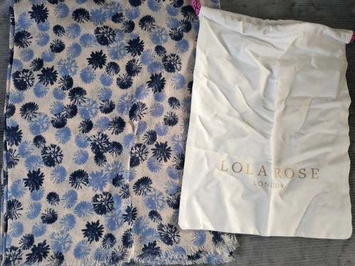 Lola rose 100 wool scarf - rose,