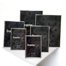 Frametigo Thin Edge Silver plate frames  3.5x5, 6x4, 5x7, 6x8, 8x10, A4
