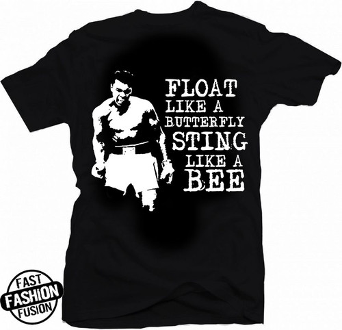 Muhammad ali float like - like, a