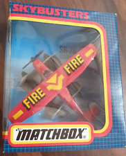 Matchbox Skybusters SB-26 Cessna 210 Float Plane * FIRE *