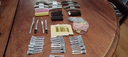 Vintage hairdressing items - vintage,