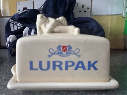 Lurpak ceramic butter dish - ceramic,