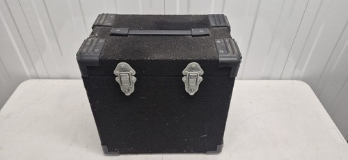 Black vinyl record storage - black, box