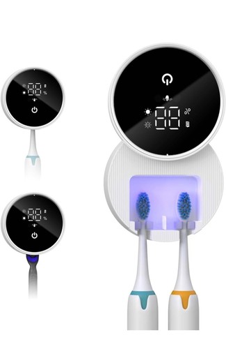 Toothbrush sanitizer and - sanitizer,