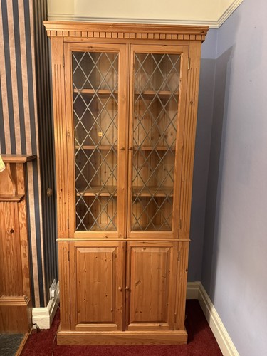 Solid pine tall - tall, cabinet