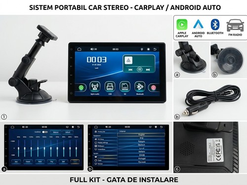 Portable car multimedia tablet - portable,
