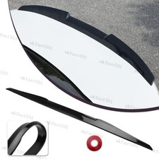 99cm Black Universal Hatchback Rear Trunk Wing Spoiler Roof Boot Lip Splitter