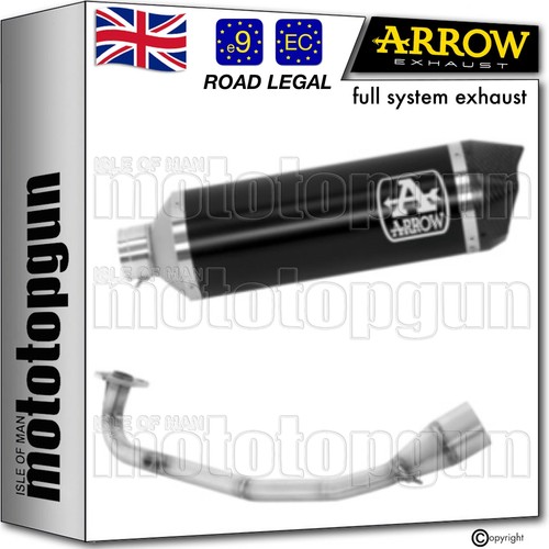 Full system exhaust black - full, c