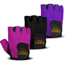 Ladies Gym Gloves Womens Training Weight Lifting Workout Fitness Gloves S - L