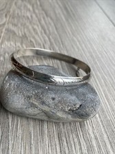 925 Silver Hallmarked Etched