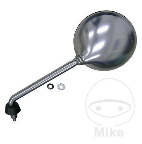 Scooter round chrome mirror - round,