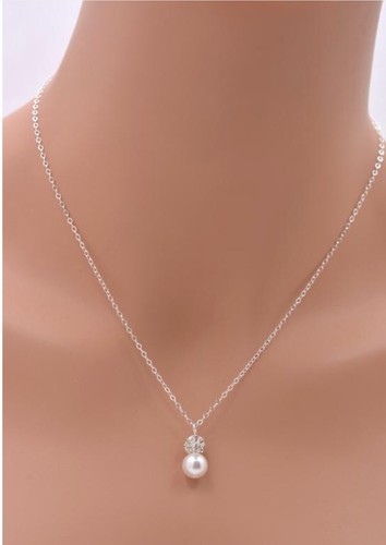 Bridal pearl and - and, rhinestone
