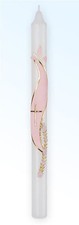 BAPTISM PINK CANDLE -