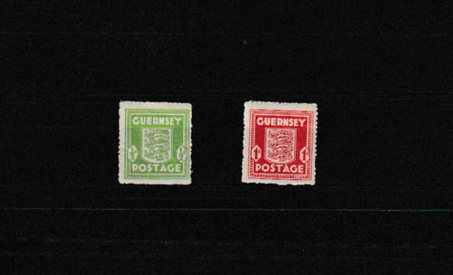 Guernsey 1941 definitive pair - 1941,