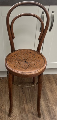 Bentwood chair perforated seat - bentwood,