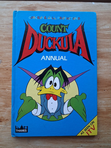 Count duckula vintage annual - duckula,