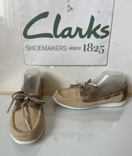 Clarks leather boat - clarks,