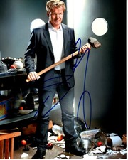 GORDON RAMSAY Signed Autographed 8x10 HELL'S KITCHEN Photo
