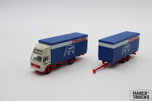 Herpa box trailer - trailer, craiss
