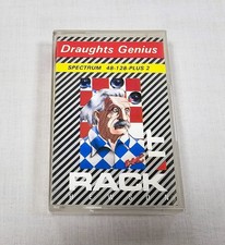 Draughts Genius by Rack-It for ZX Spectrum on cassette tape. Untested.