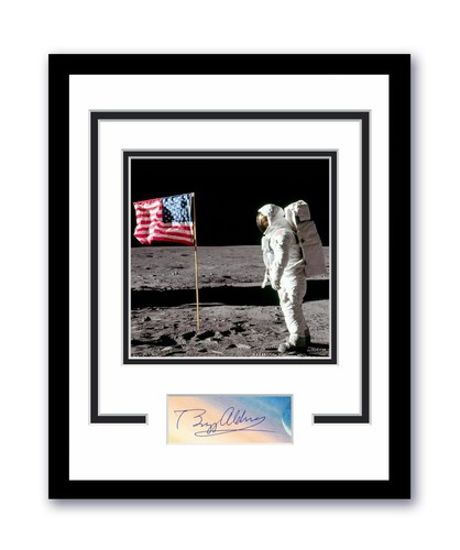 Buzz aldrin autographed - aldrin, signed