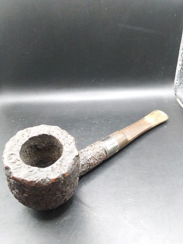 Sterling silver peterson pipe - silver,