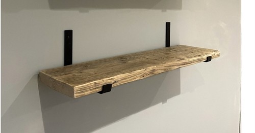 Scaffold board shelf reclaimed - scaffold,