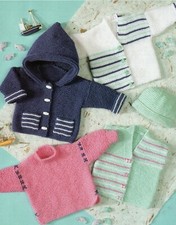  Easy Knit Baby Sweater Jacket