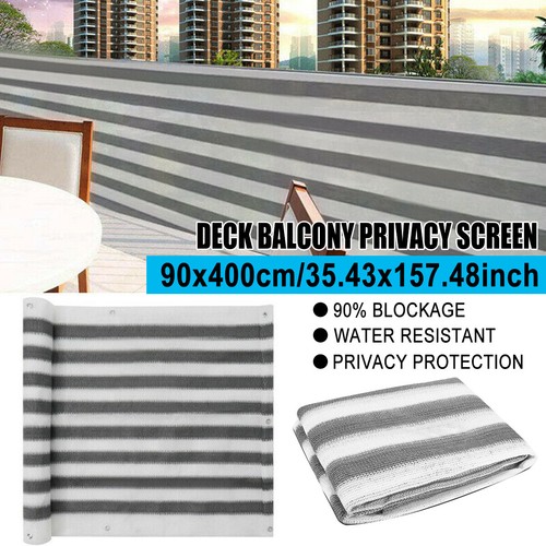 90x400cm garden balcony fence - 90x400cm,