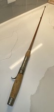 Antique 6 Sided Bamboo Ice Fishing Rod/ Jigging Rod 3’