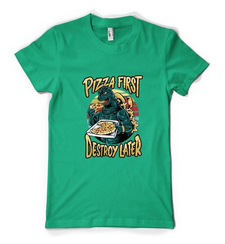 Pizzazilla pizza first destroy - pizzazilla,