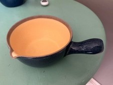 Denby blue 1pint lidded tureen with slight flaw