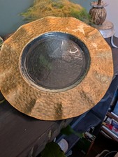 Large Gold Textured Charger