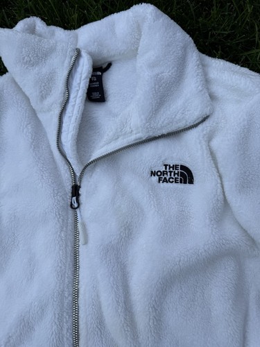 The north face white sherpa - face,