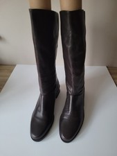 MARKON SHELLY Leather High Boots Size 8