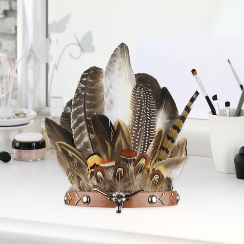 Indian feather headband - indian,
