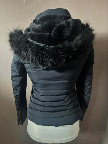 Zara padded faux fur lined - faux,