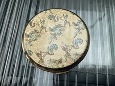 Vintage Vogue Vanities Powder Compact Chinese Dragons 