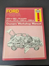 Haynes Workshop Manual - Ford