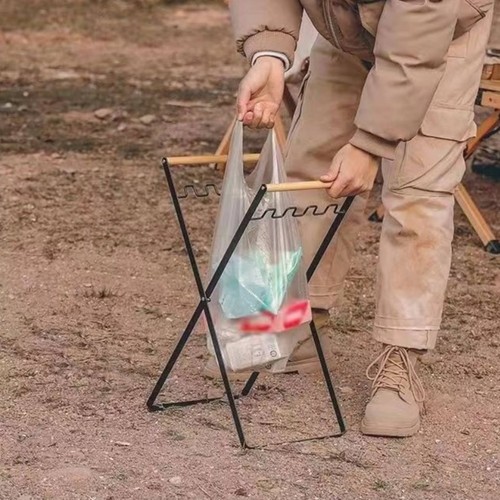 Collapsible trash bag - collapsible,