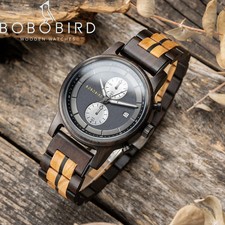 BOBO BIRD Wooden Watch Men