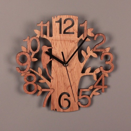 Tree retro creative clock - retro,