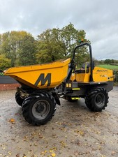 Mecalac TA6S 6 Ton Swivel Tip Dumper (818 Hours, Road Legal)
