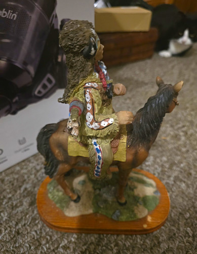 Native american horseback - american,