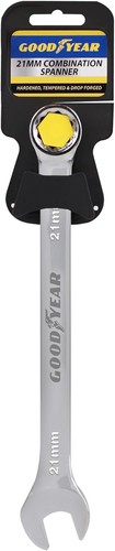 Goodyear 21mm spanner chrome - 21mm, spanner-chrome