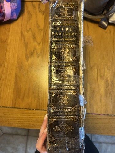 Antique welsh bible - antique,